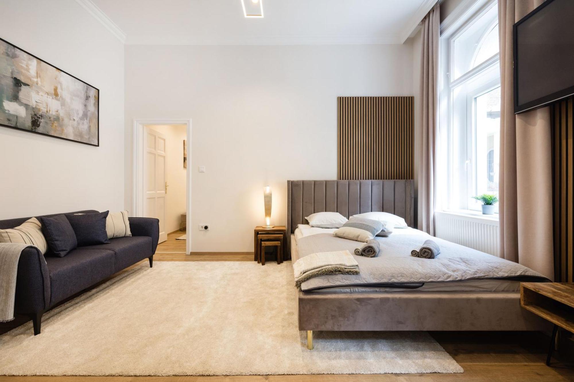 Sleek Downtown Living Appartement Boedapest Buitenkant foto