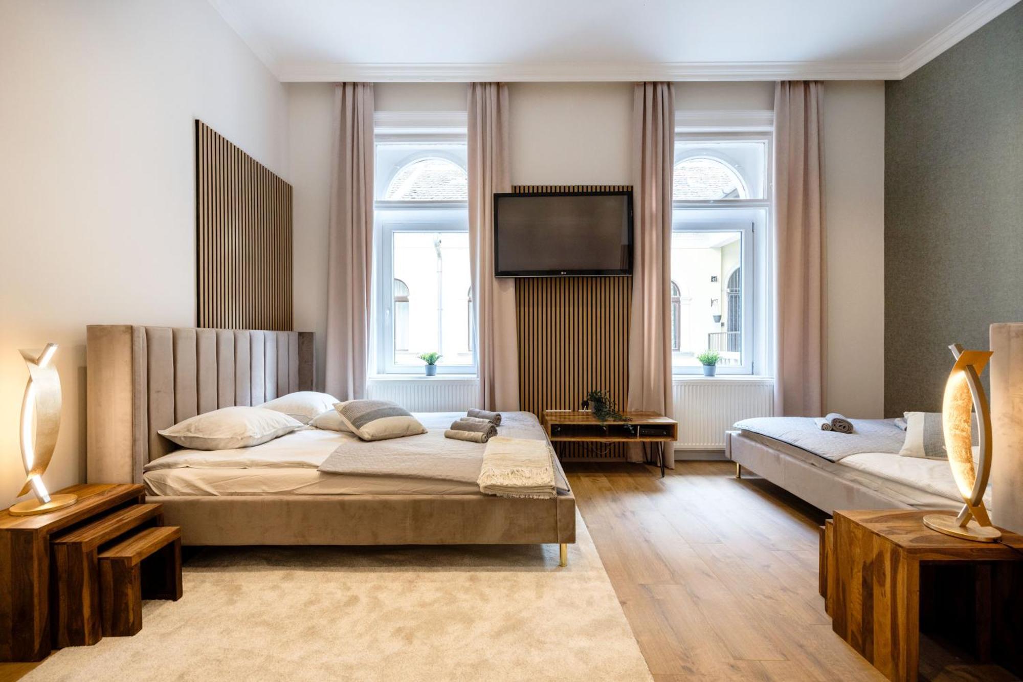 Sleek Downtown Living Appartement Boedapest Buitenkant foto