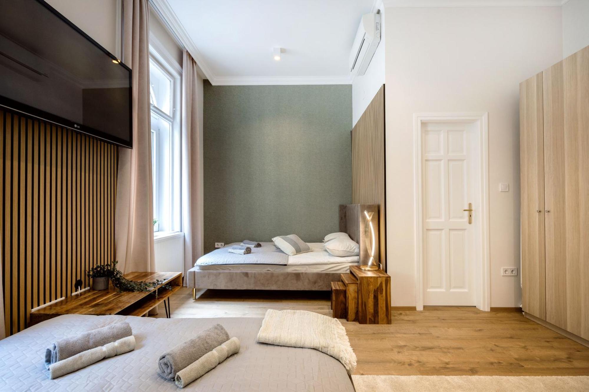 Sleek Downtown Living Appartement Boedapest Buitenkant foto
